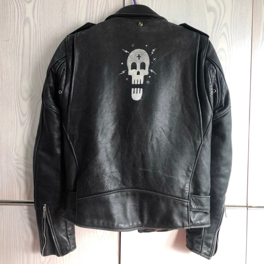 Vintage SCHOTT NYC(쇼트) 618 더블 라이더 자켓 (US 상품이미지3