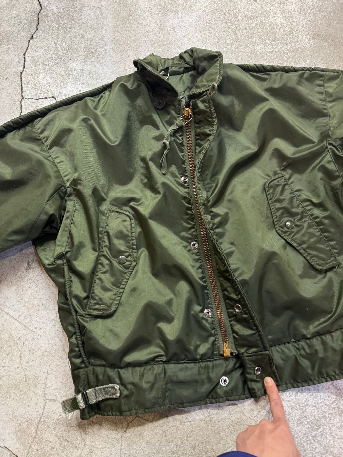 60s US NAVY A-1 덱 자켓 상품이미지4