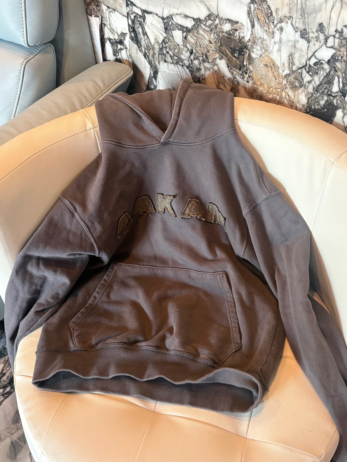 아캄 로고패치 후드티 상품이미지1