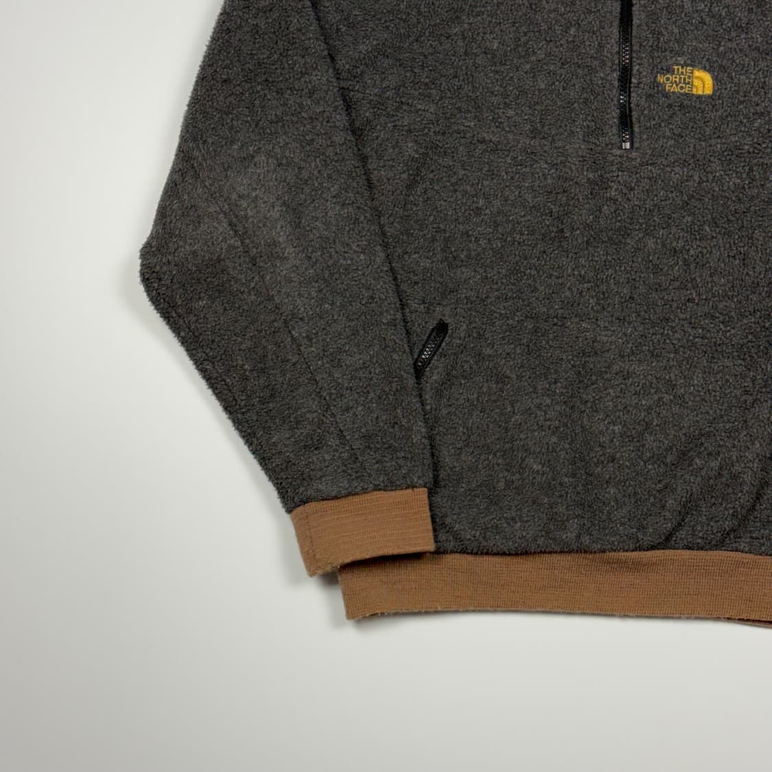 (107) 노스페이스 Usa Made 플리스 풀오버 차콜 상품이미지4