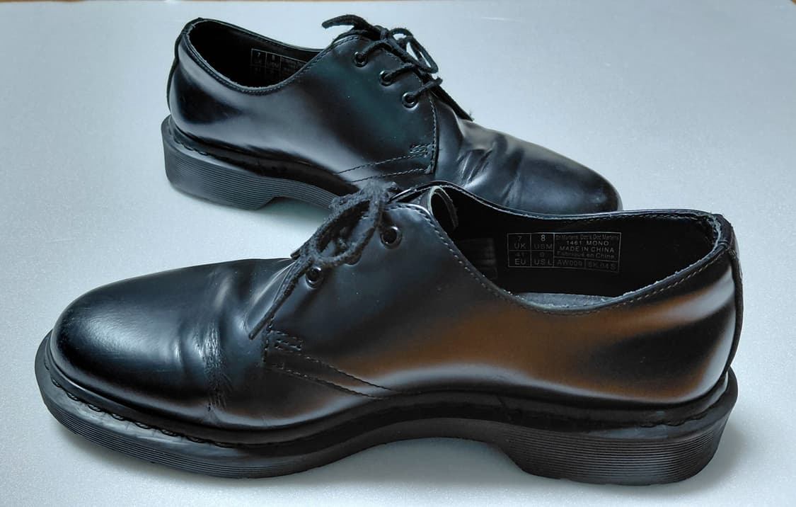 [UK 7 / EU 41 / US M 8] 닥터마틴 1461 모노 블랙 상품이미지4