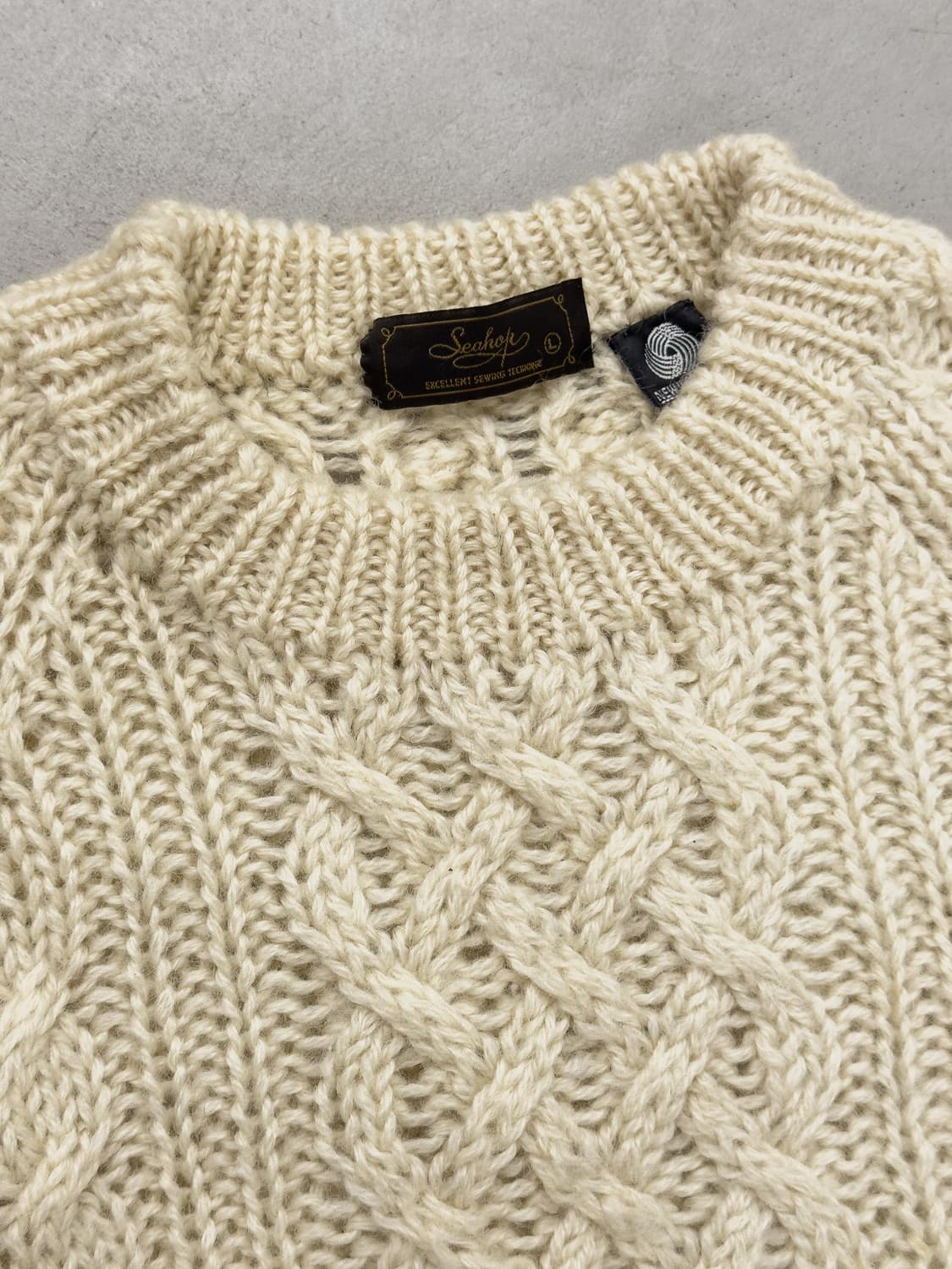 케이블 스웨터 상품이미지4