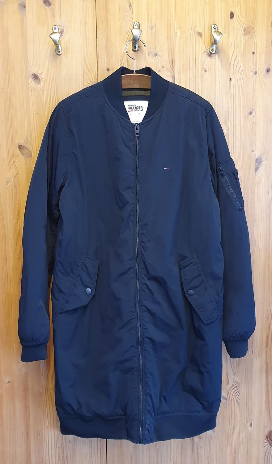 66.타미 블랙 패딩점퍼 상품이미지2