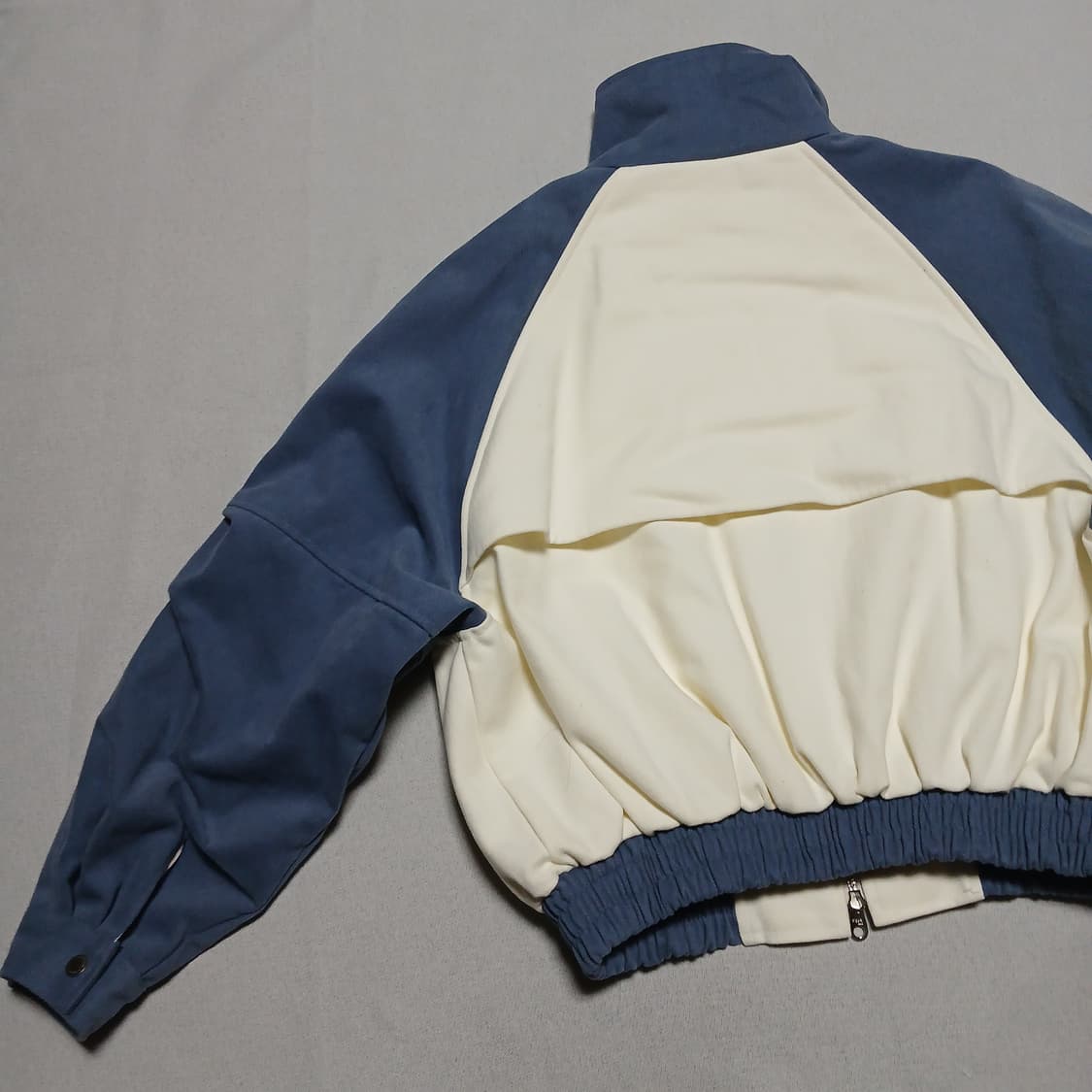 하이키클럽 콘트라스트 점퍼 자켓 집업 오버핏 상품이미지5