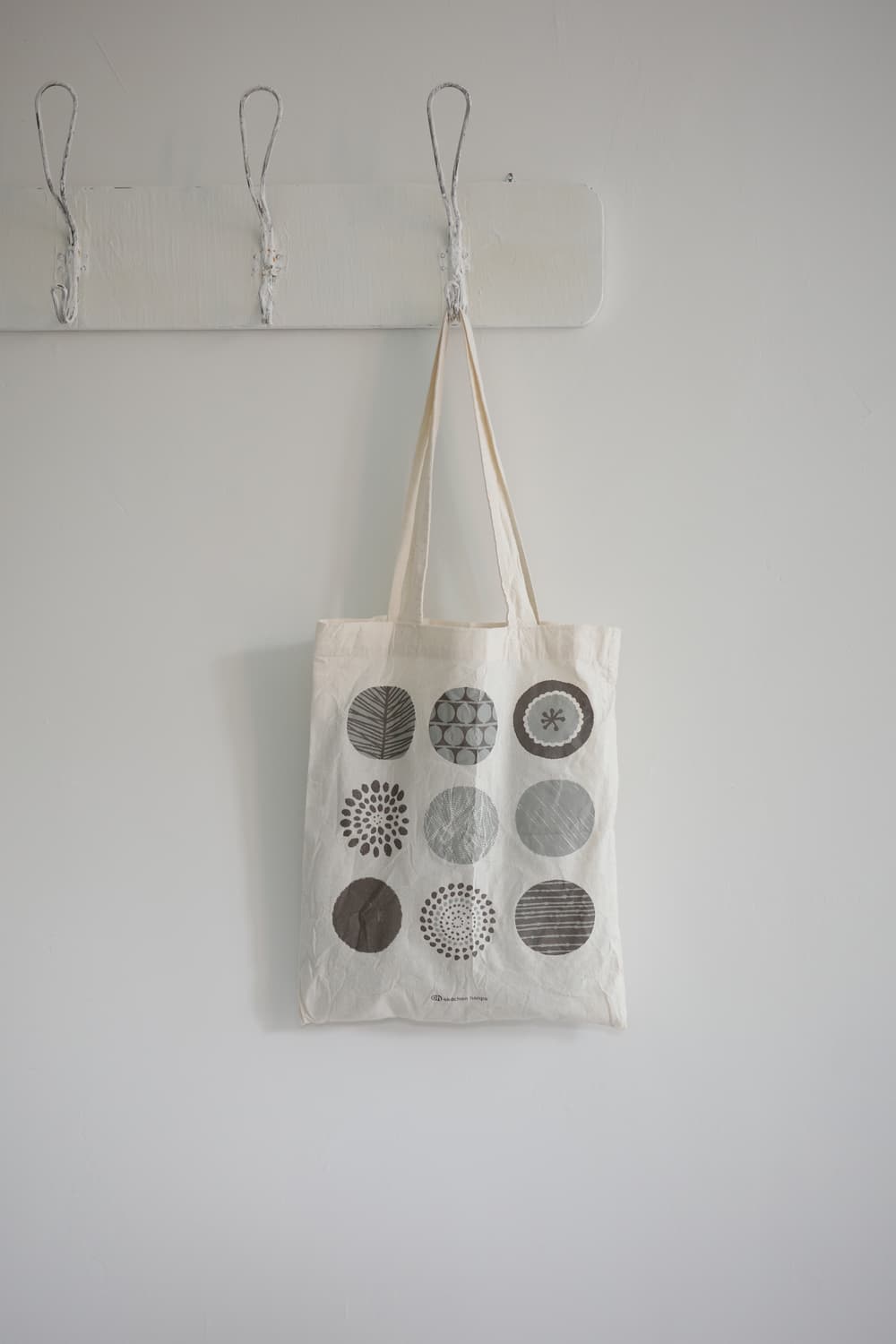  Nordic circle cotton tote bag 상품이미지3