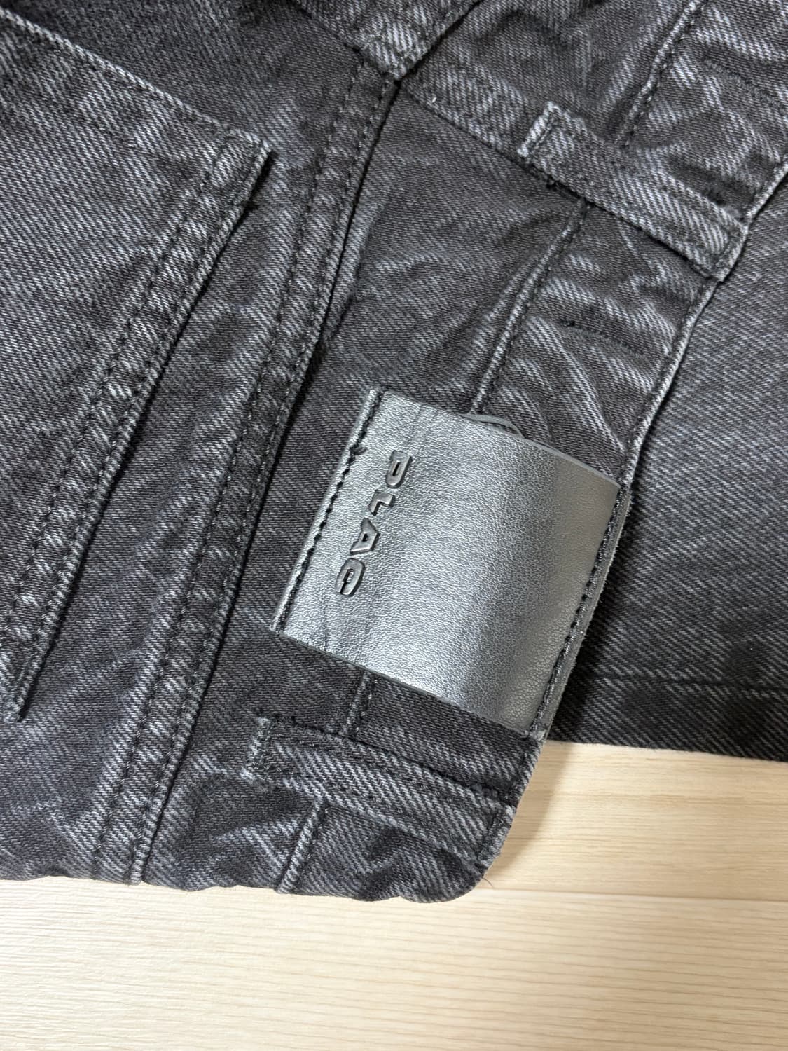 플랙 라시다 진 블랙 워시드 24사이즈 상품이미지3