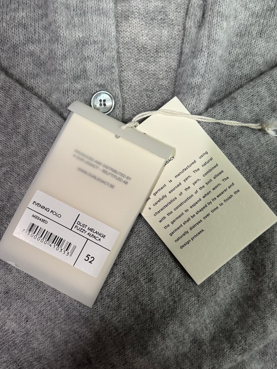 [52]아워레가시 이브닝 폴로 더스트 멜란지 퍼지 알파카 상품이미지3