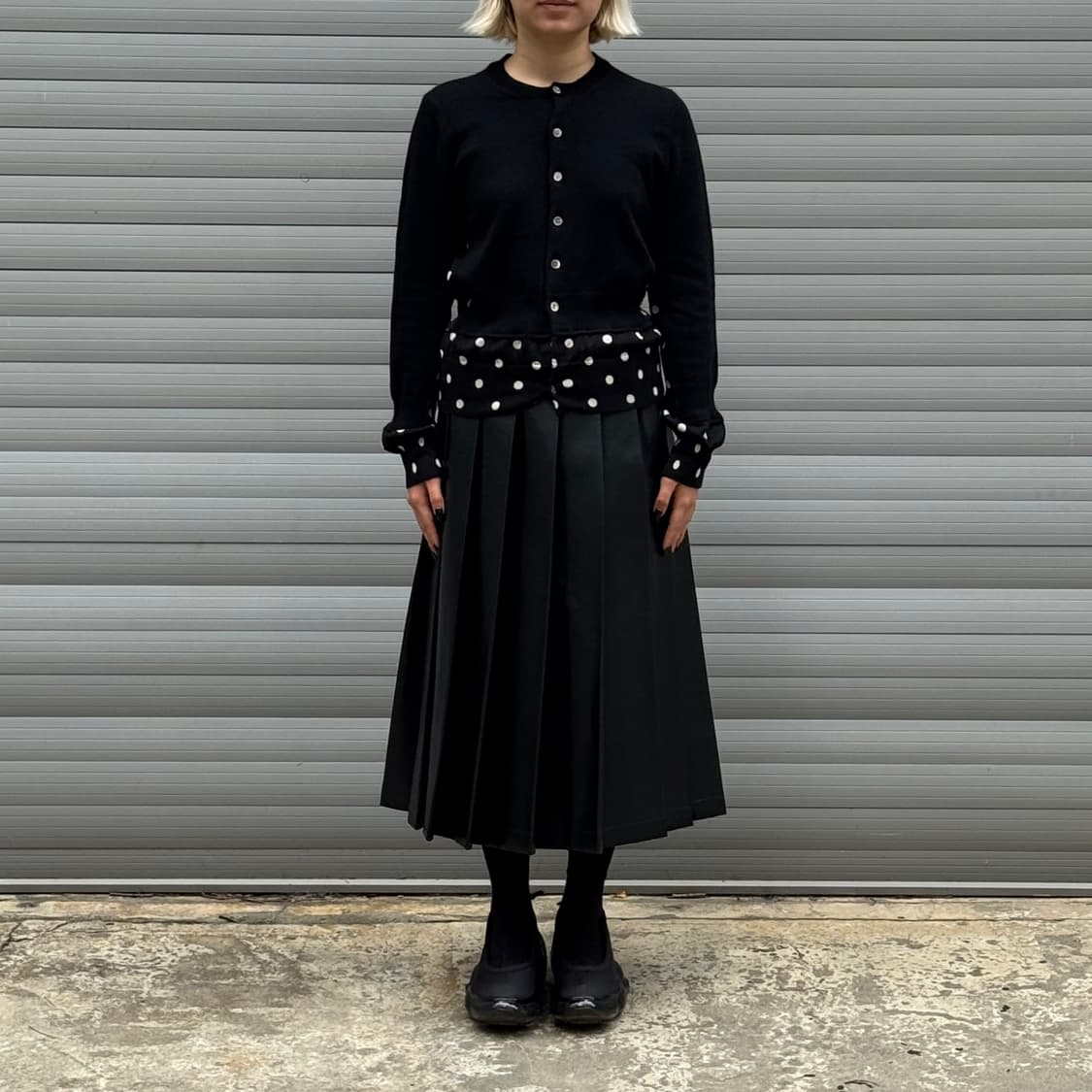 Leather Long Black Skirt 상품이미지5