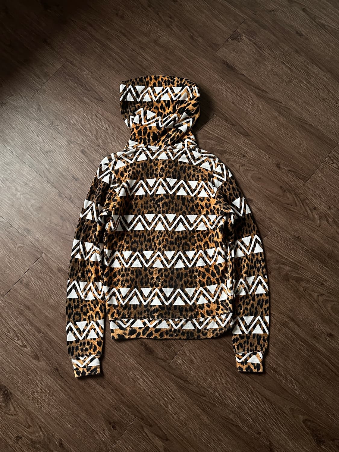 Joyrich 레오파드 & 지그재그 후드집업 상품이미지9