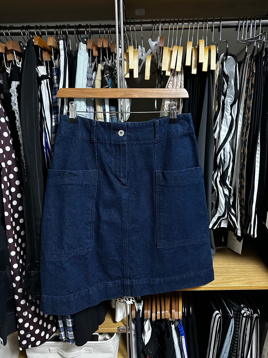 낫띵리튼 미디 스커트 상품이미지2