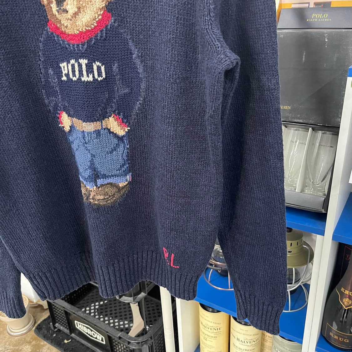 폴로랄프로렌 우먼 베어 니트 L 상품이미지4