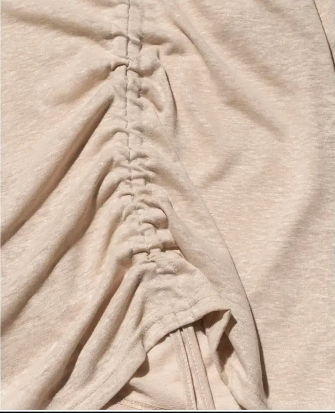 스컬프터 STRING LINEN 셔링 스트링 오프숄더 블라우스 티셔츠 탑 상품이미지6