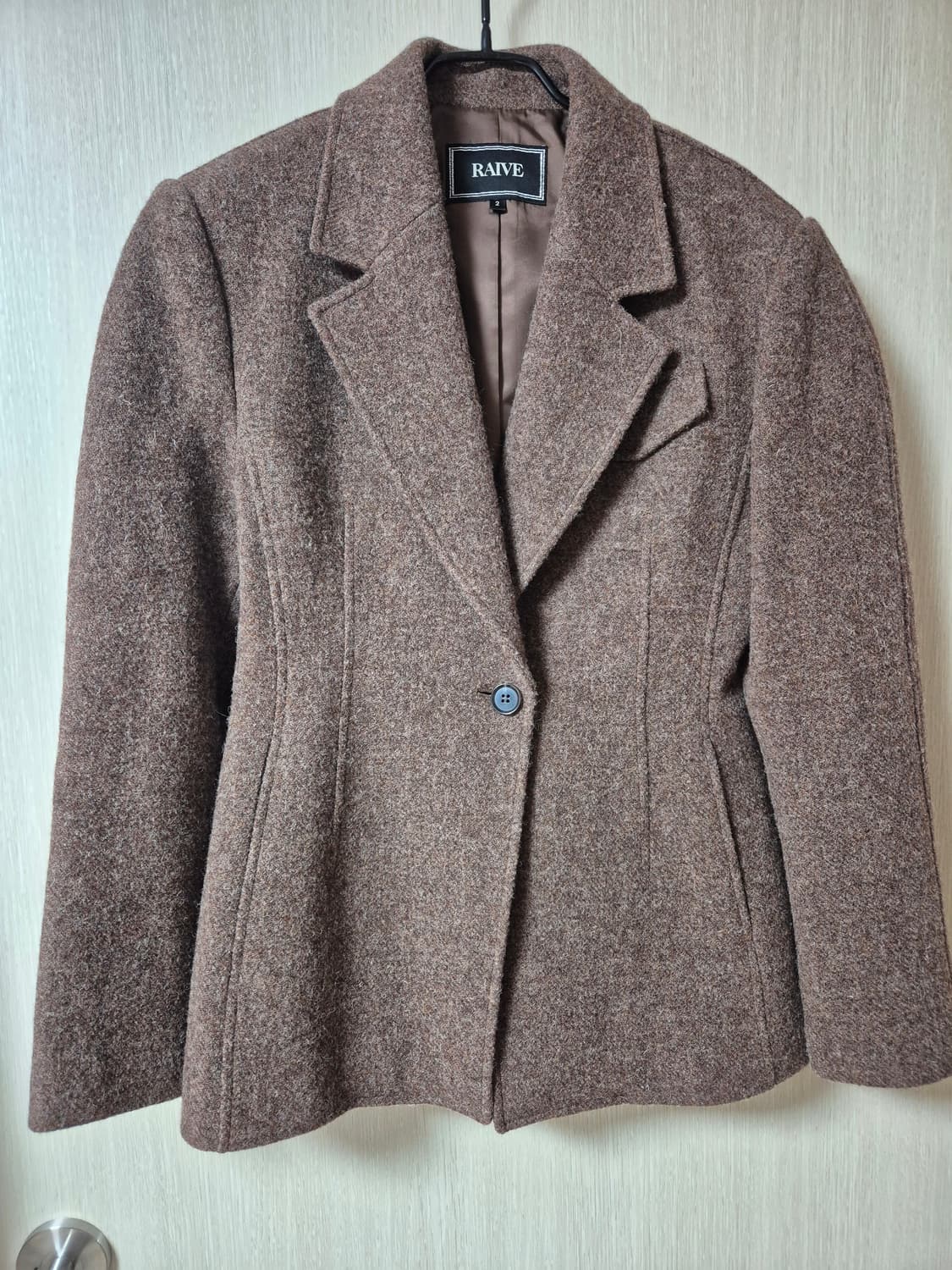 레이브 울자켓 아워글래스 자켓 2사이즈 권은비자켓 상품이미지1