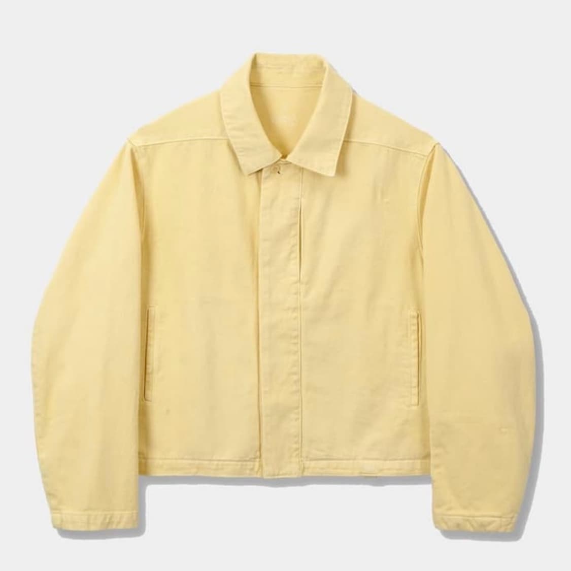 [EE] GARMENT DYED BLOUSON / L.Yellow (M) 상품이미지1
