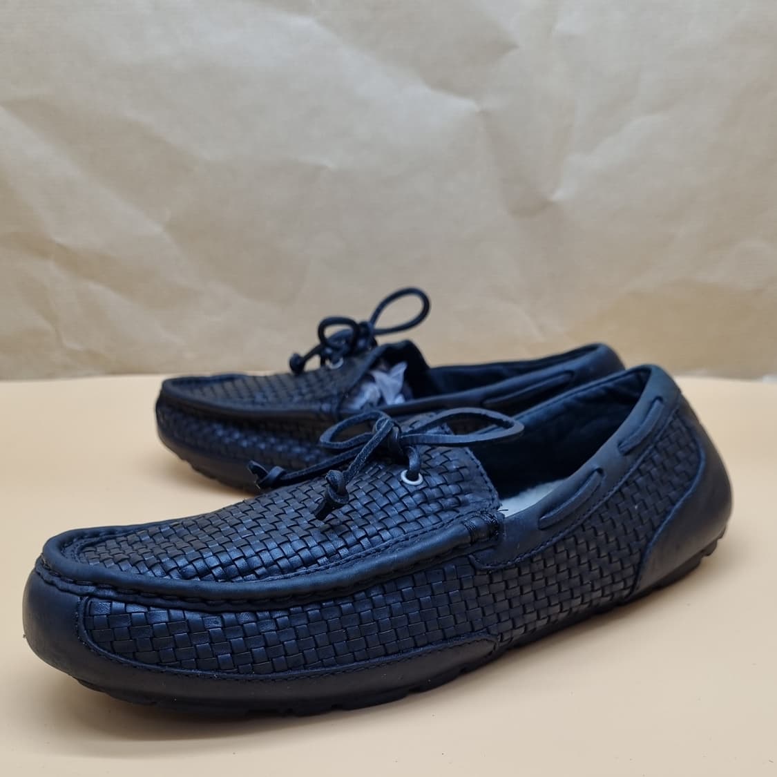 UGG 어그 가죽 남성 털로퍼 실사이즈270 상품이미지1