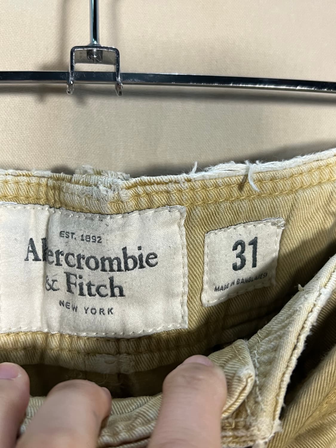 아베크롬비 레트로 카고 버뮤다 팬츠 처분  상품이미지4