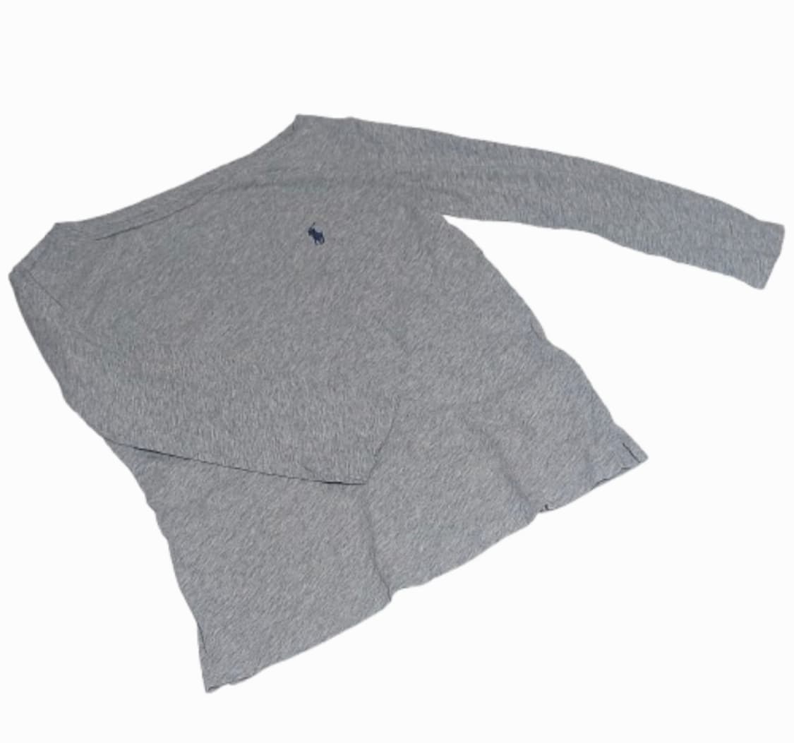 폴로 랄프로렌 7부 보트넥 롱슬리브 그레이 상품이미지1