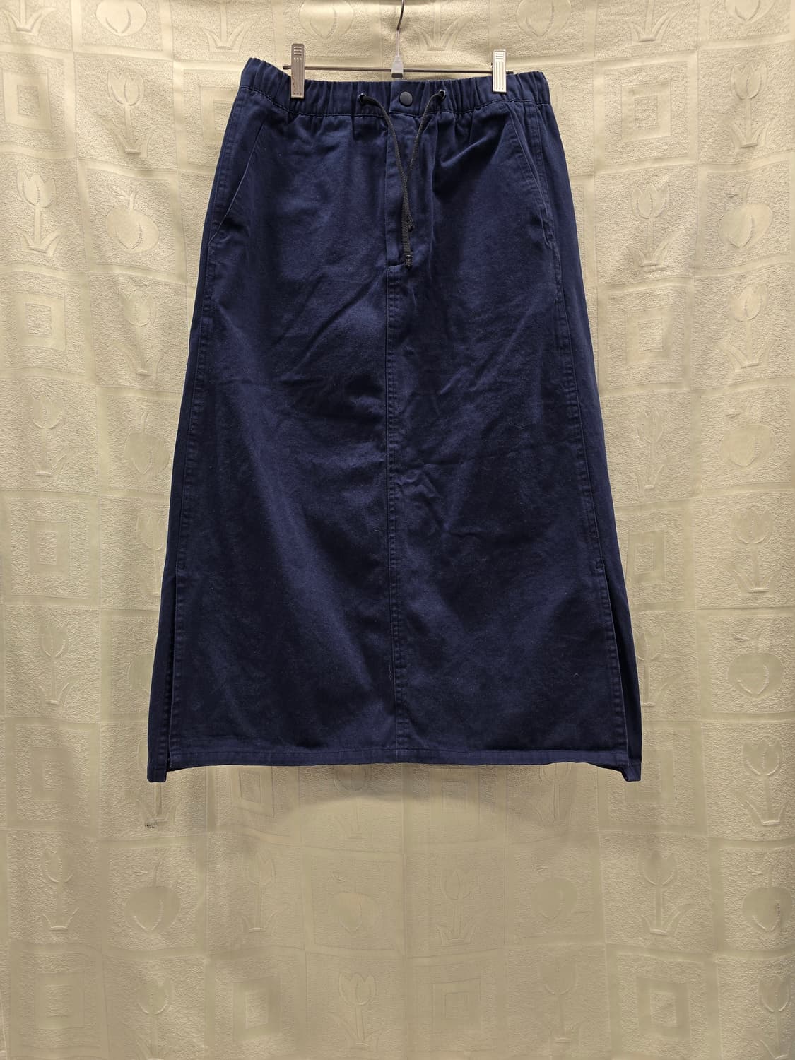 쓰리쿼터 하이드아웃  데님롱스커트 면롱스커트  27~28 상품이미지5