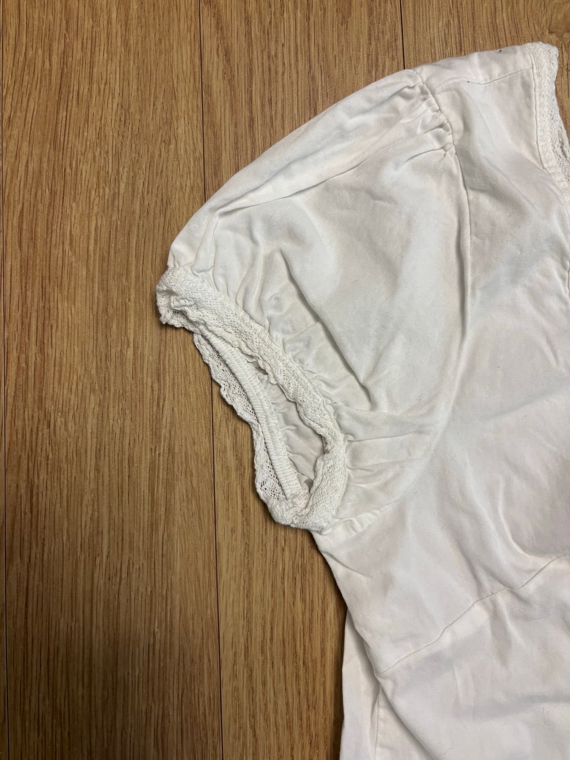 브랜디멜빌 레이스 퍼프 블라우스 상품이미지4