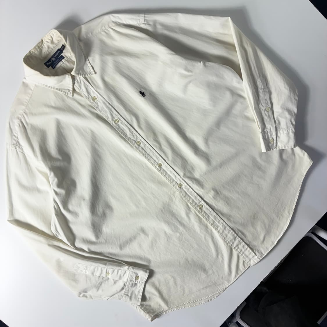 Polo  폴로 랄프로렌 자수 블레이크 코튼 화이트 옥스퍼드 셔츠 상품이미지2