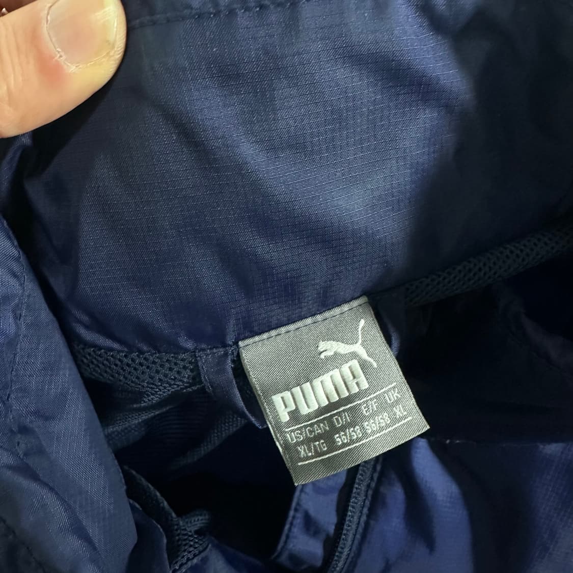 XL 푸마 수원삼성 블루윙즈 네이비 바람막이 상품이미지4