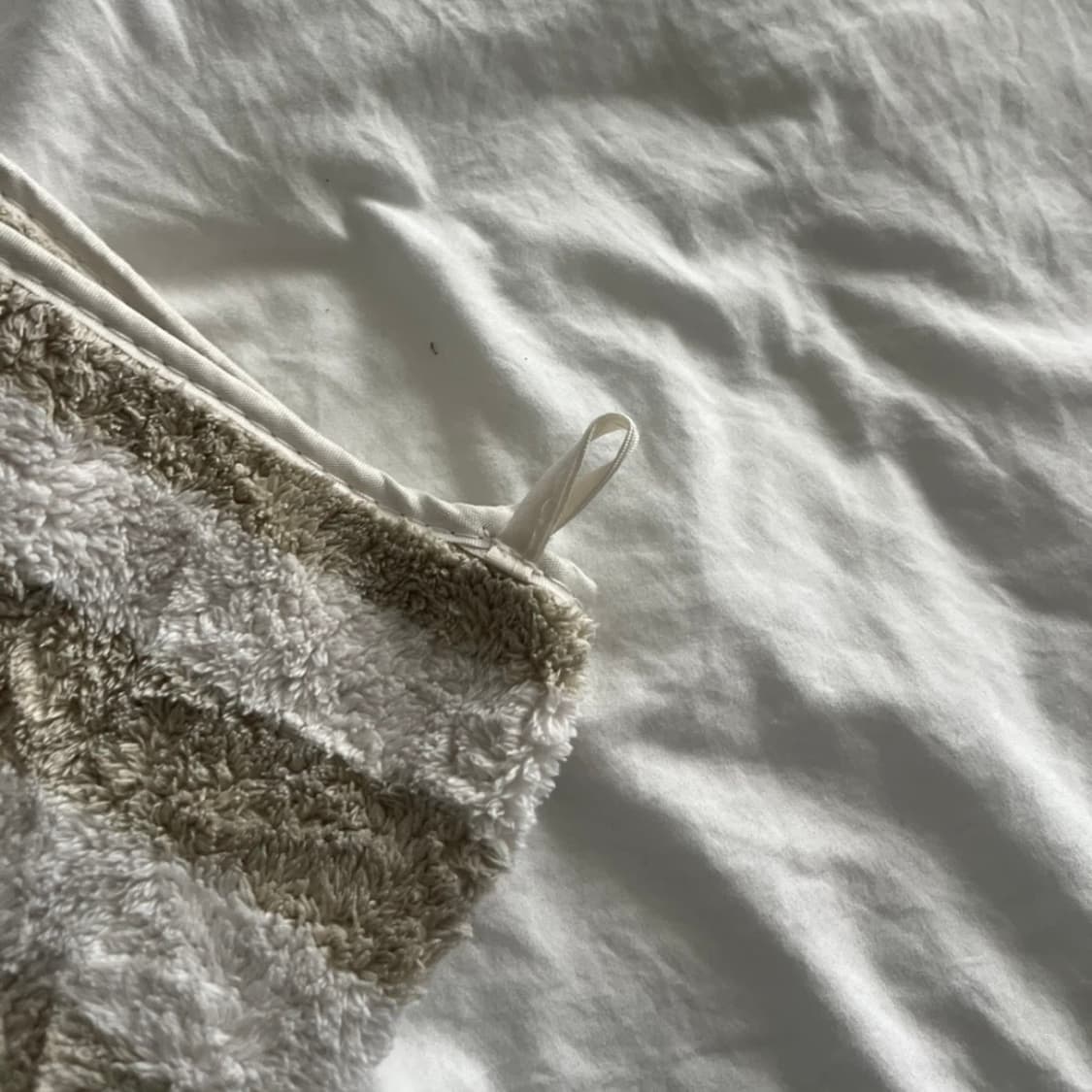 Comet 부드러운 스트라이프 바스타올 베이지 140X70 상품이미지2