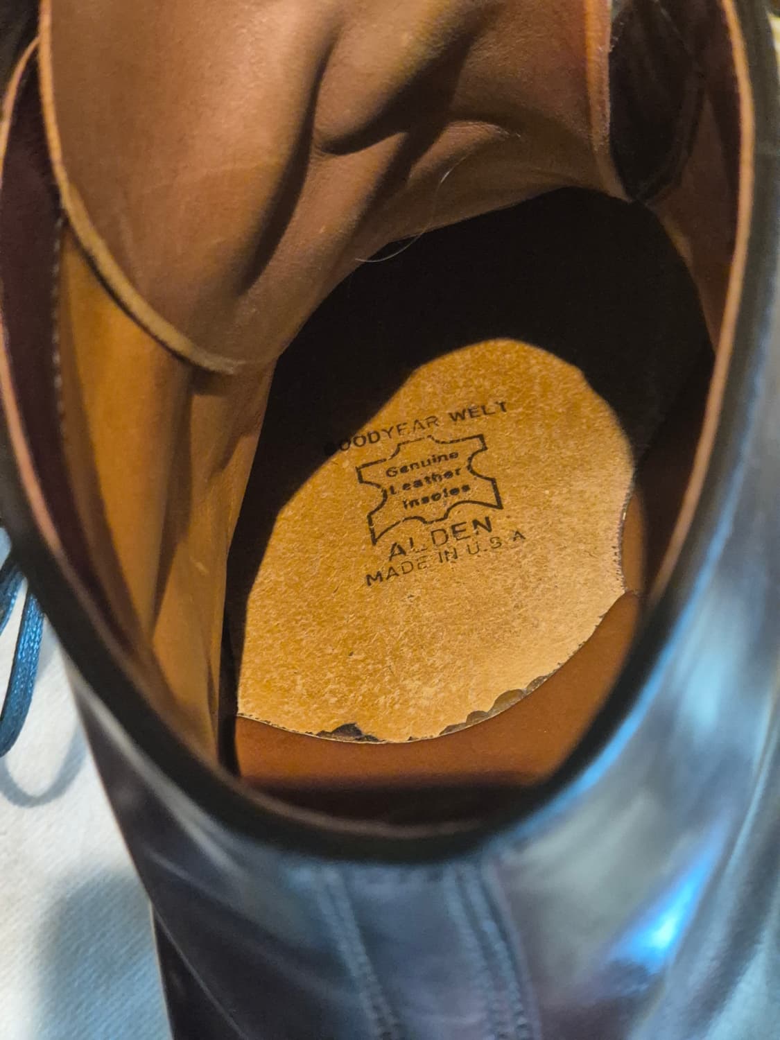 알든 8609HC 플레인토 쉘코도반 부츠 9D 상품이미지8