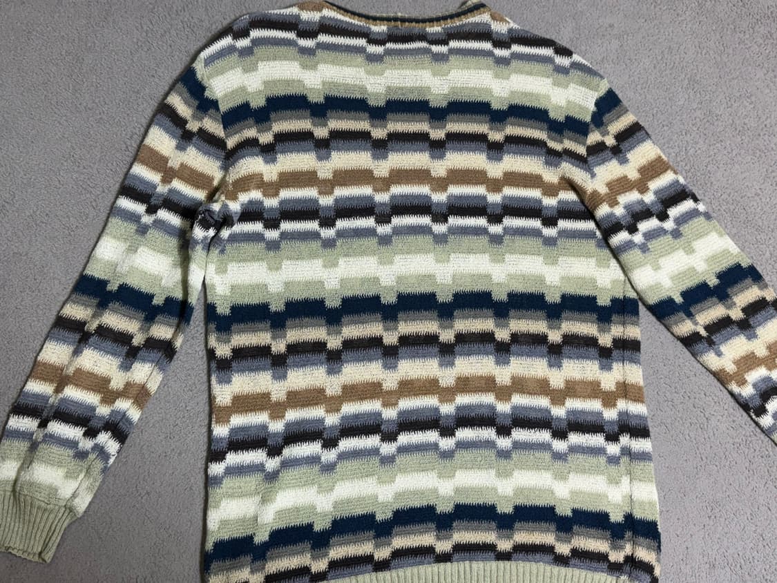 Missoni 미쏘니 나바호 에스닉 패턴 봄여름용 가벼운 니트 /캐피탈 상품이미지5
