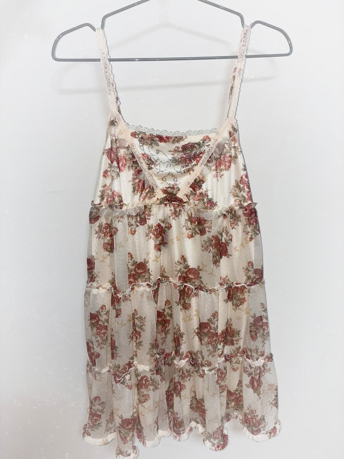 일본 빈티지 모리걸 백예린 더스티 로즈 원피스 상품이미지1