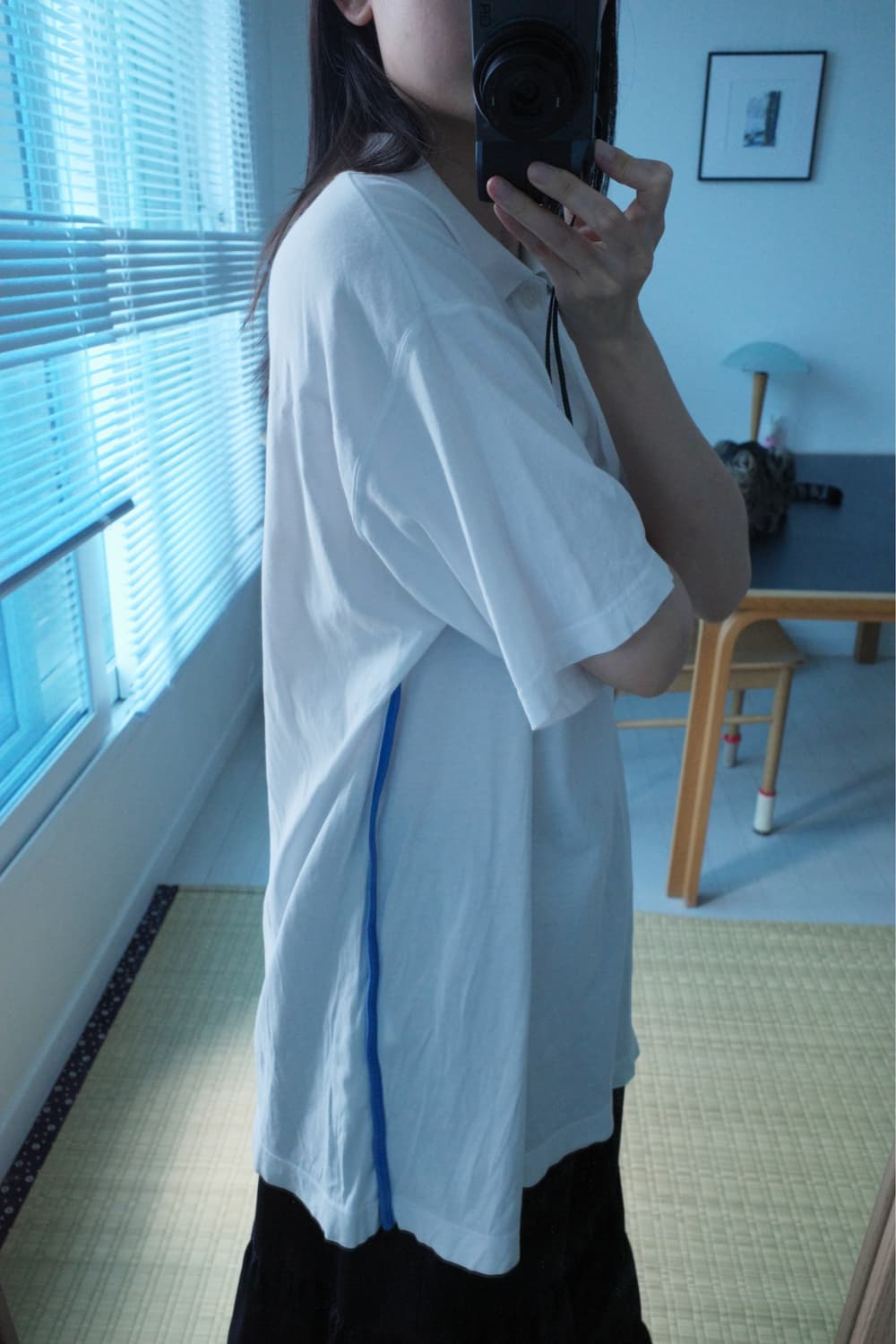 꼼데가르송 옴므 반 카라티셔츠 상품이미지6
