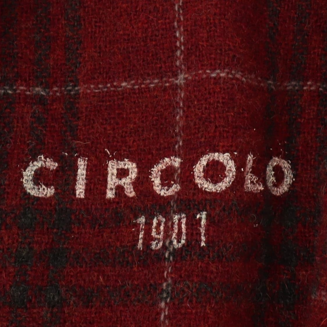 Circolo 1901 치르콜로 레드 체크 버진 울 자켓 상품이미지7