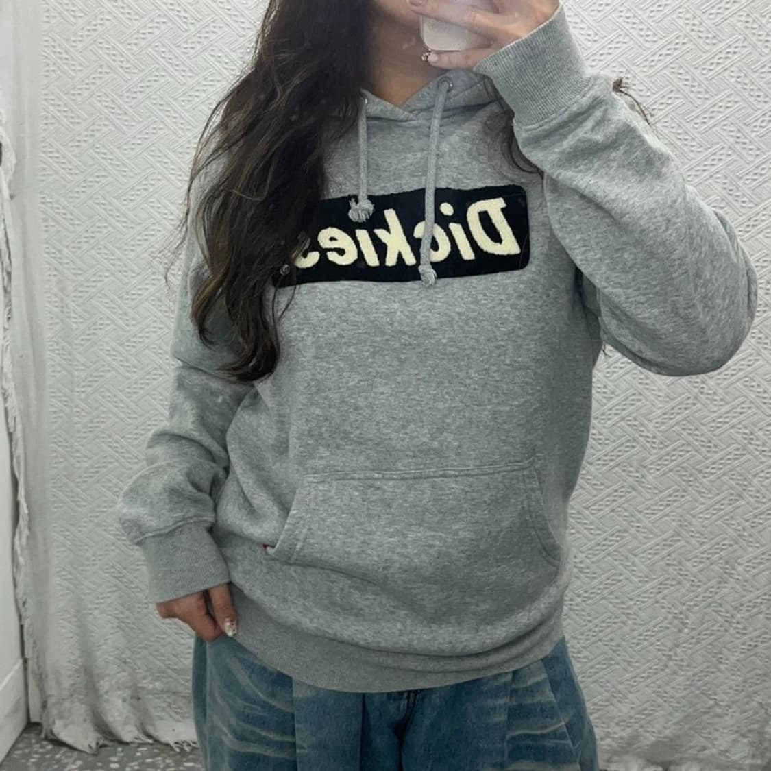 디키즈 뽀글이로고 약기모 후드티 95 C06361 상품이미지1