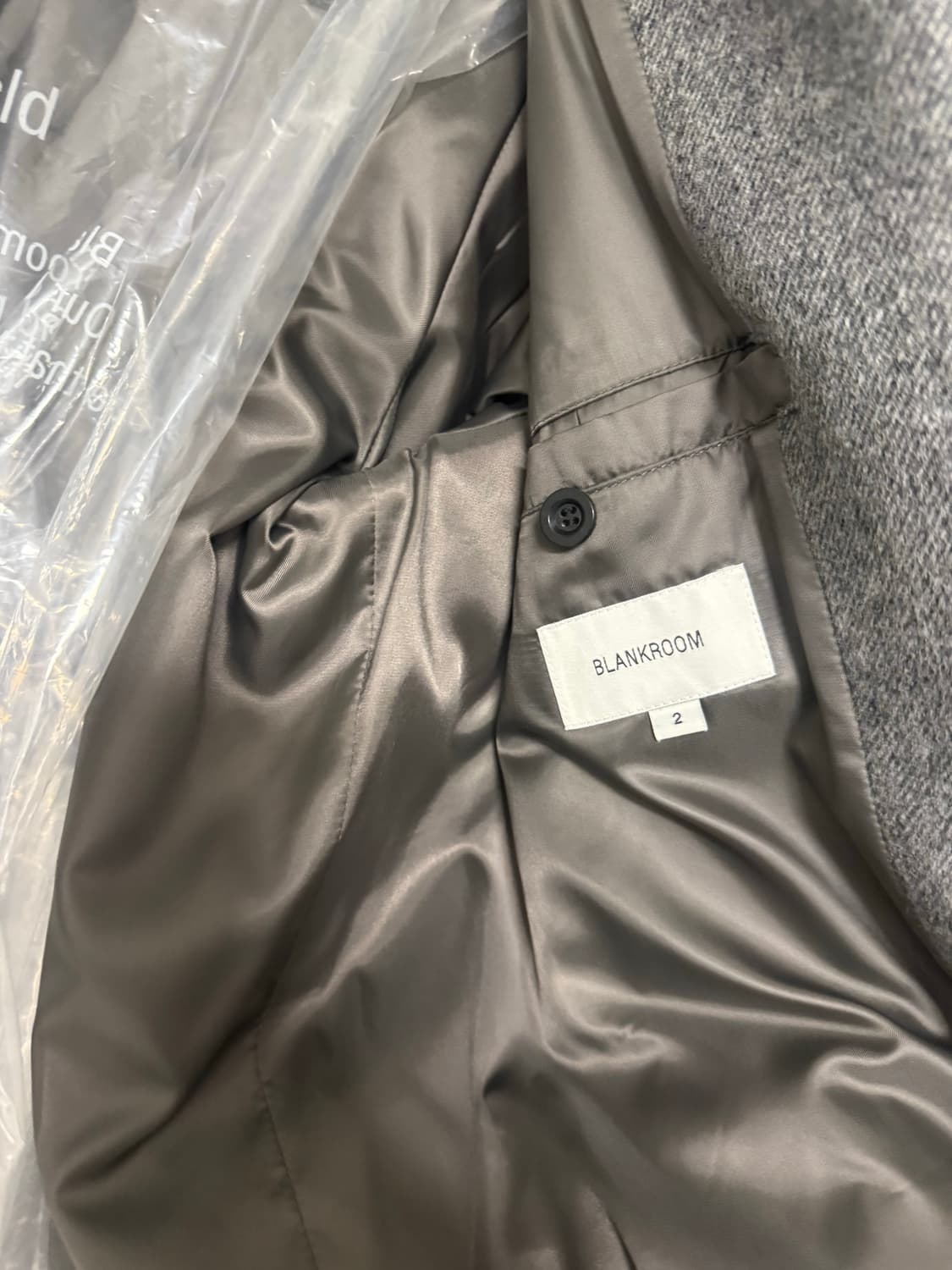 블랭크룸 울 스윙탑 블루종_MELANGE GRAY 2사이즈 상품이미지4