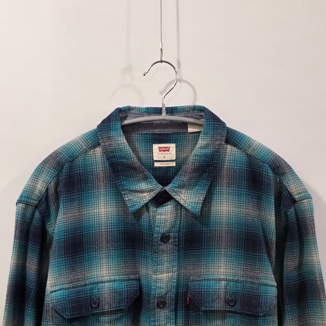 리바이스 플란넬 셔츠 S 상품이미지2