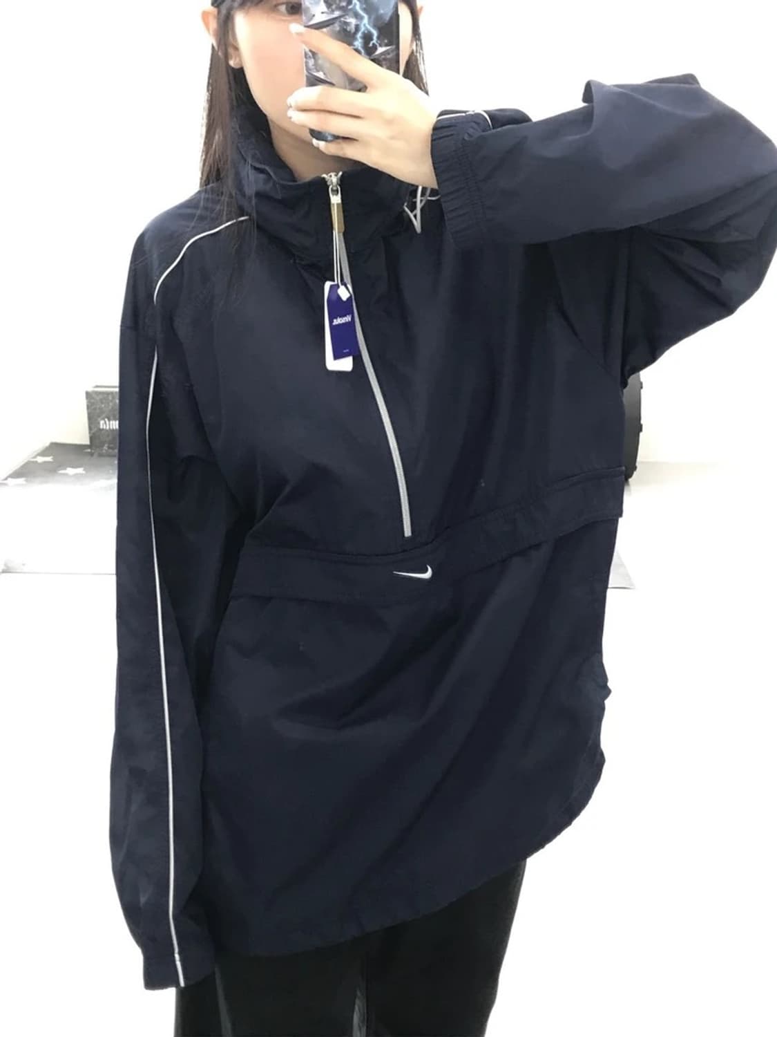 나이키 올드스쿨 아노락 반집업 상품이미지3