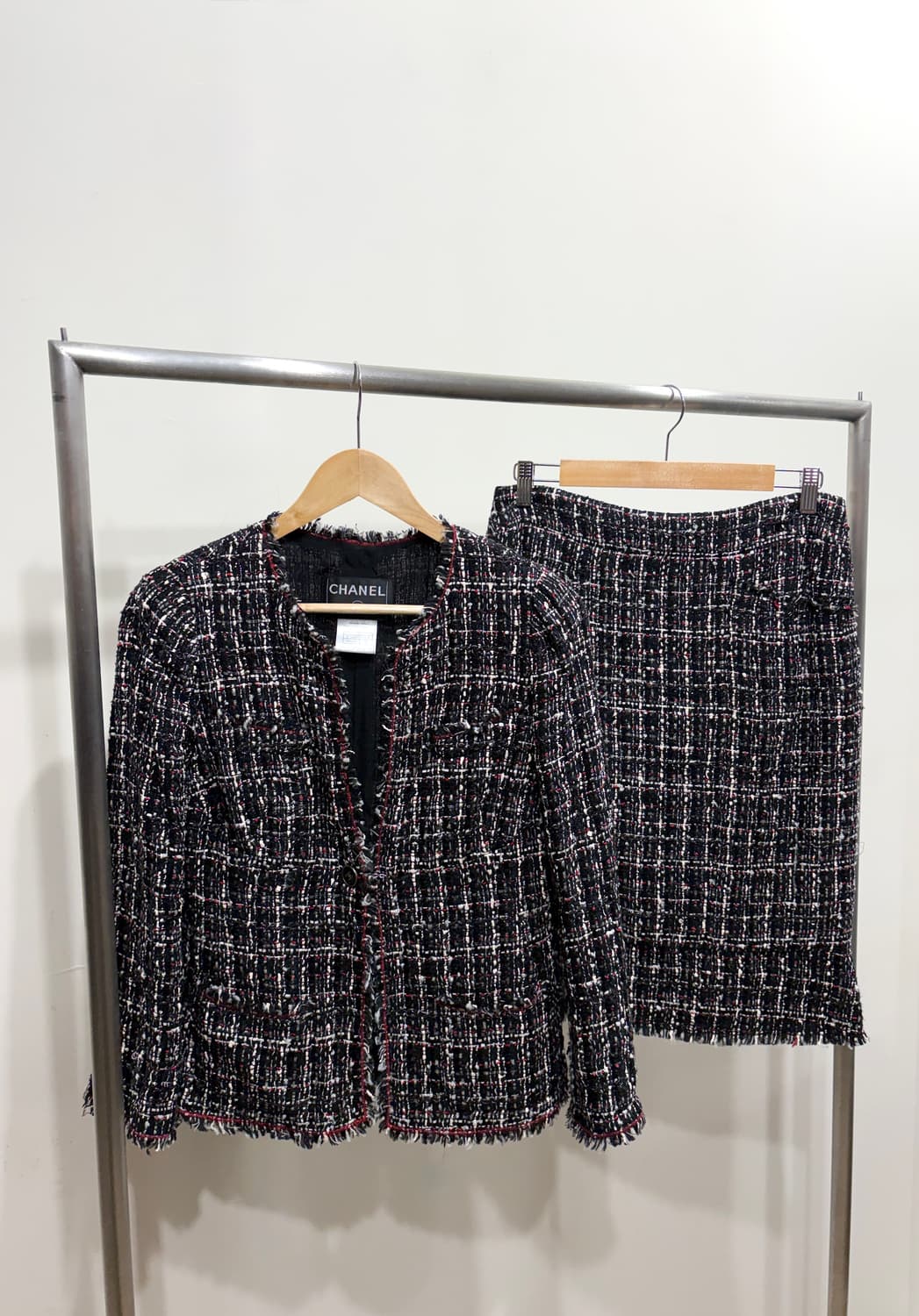 CHANEL 샤넬 트위드 투피스 셋업 상품이미지1