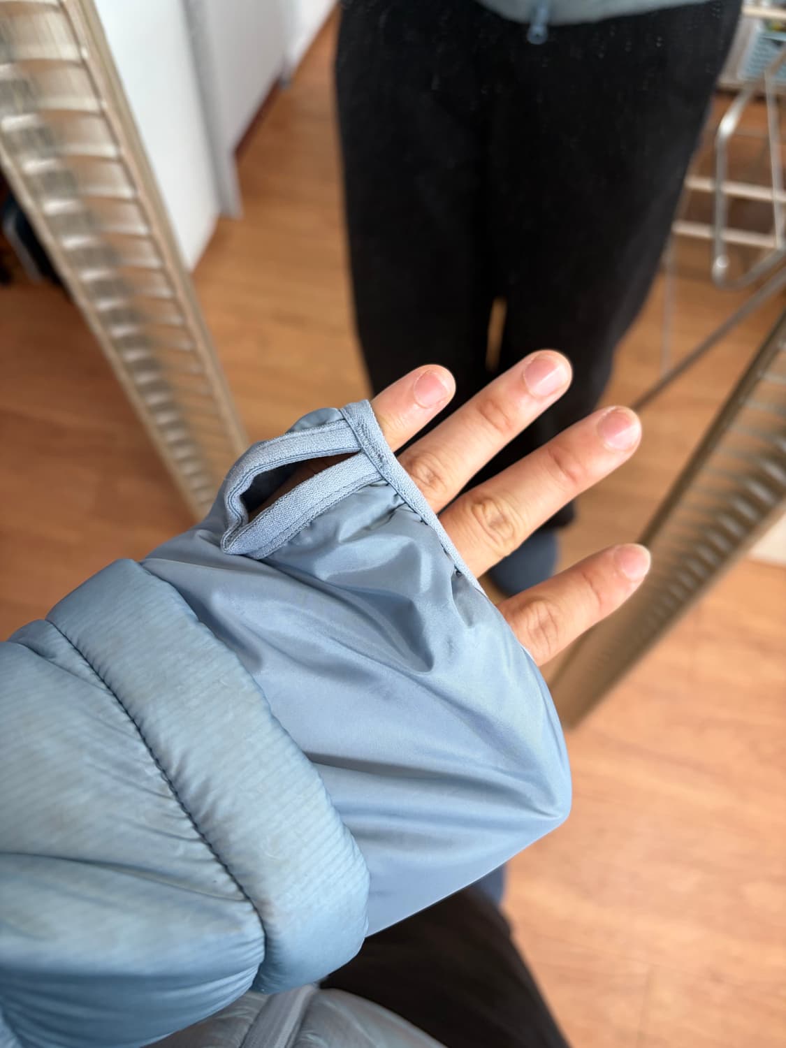 산산기어 서픽스푸퍼자켓 스카이 블루 2size 24fw 상품이미지5