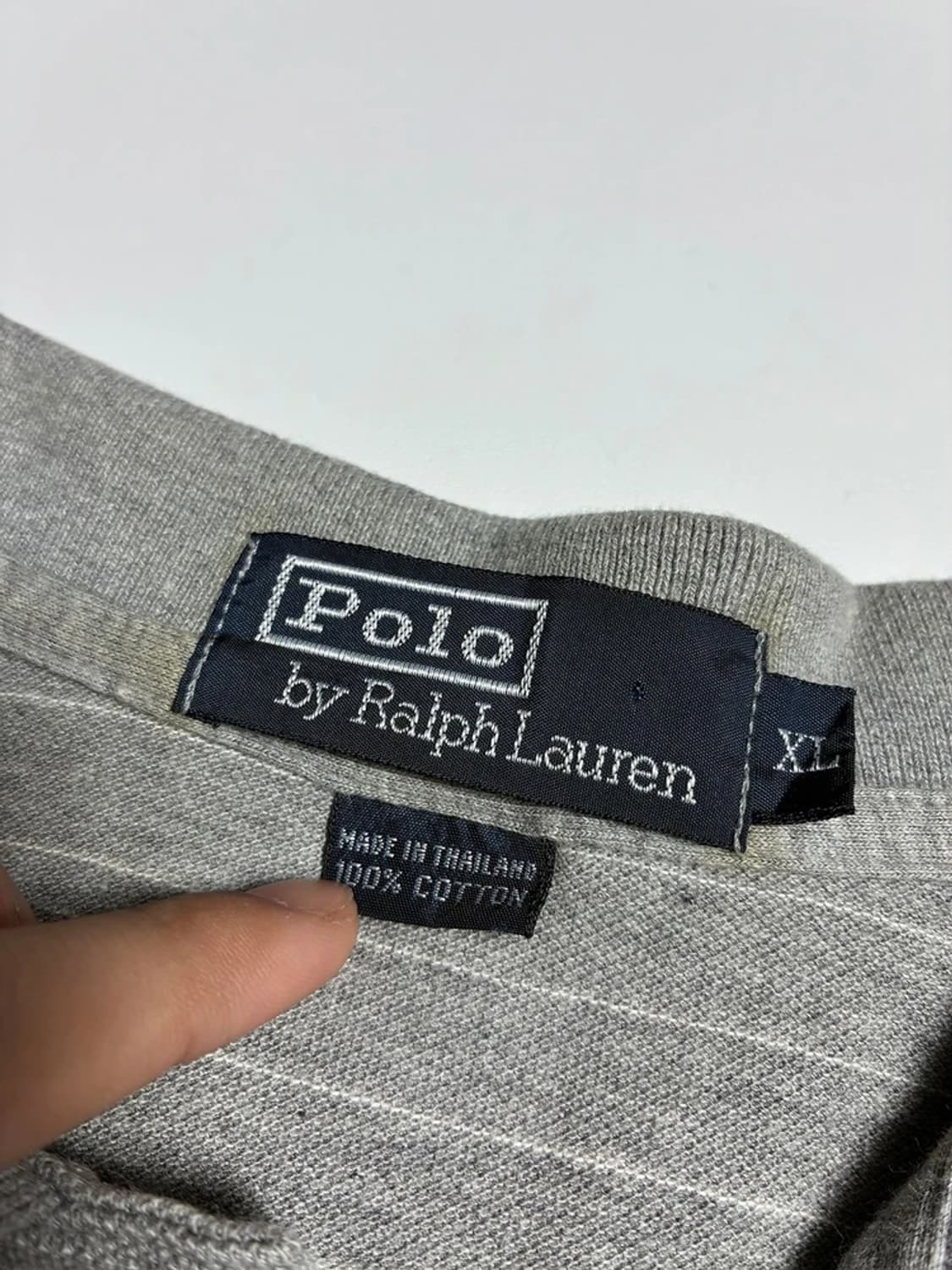 폴로 랄프로렌 포니 자수 스트라이프 반팔 카라 티셔츠 R1345 상품이미지7