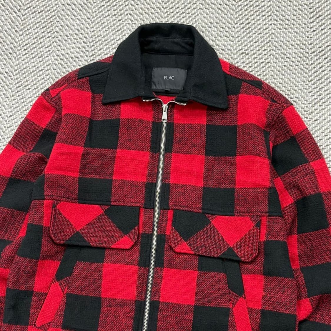 플랙 체크 집업자켓 v2015 상품이미지3