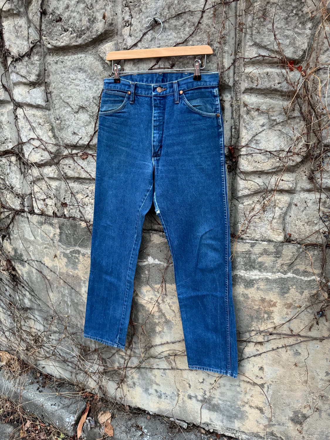 90s 랭글러 usa 빈티지 13mwz 카우보이컷 웨스턴 데님 팬츠 상품이미지3