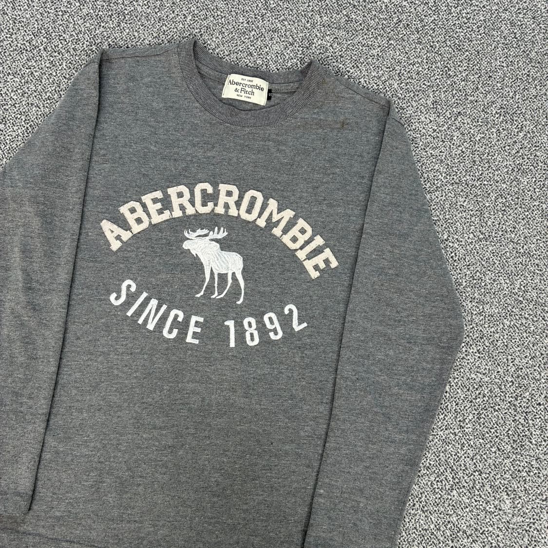 <아베크롬비 패치 자수 롱슬리브> No.1567 상품이미지5