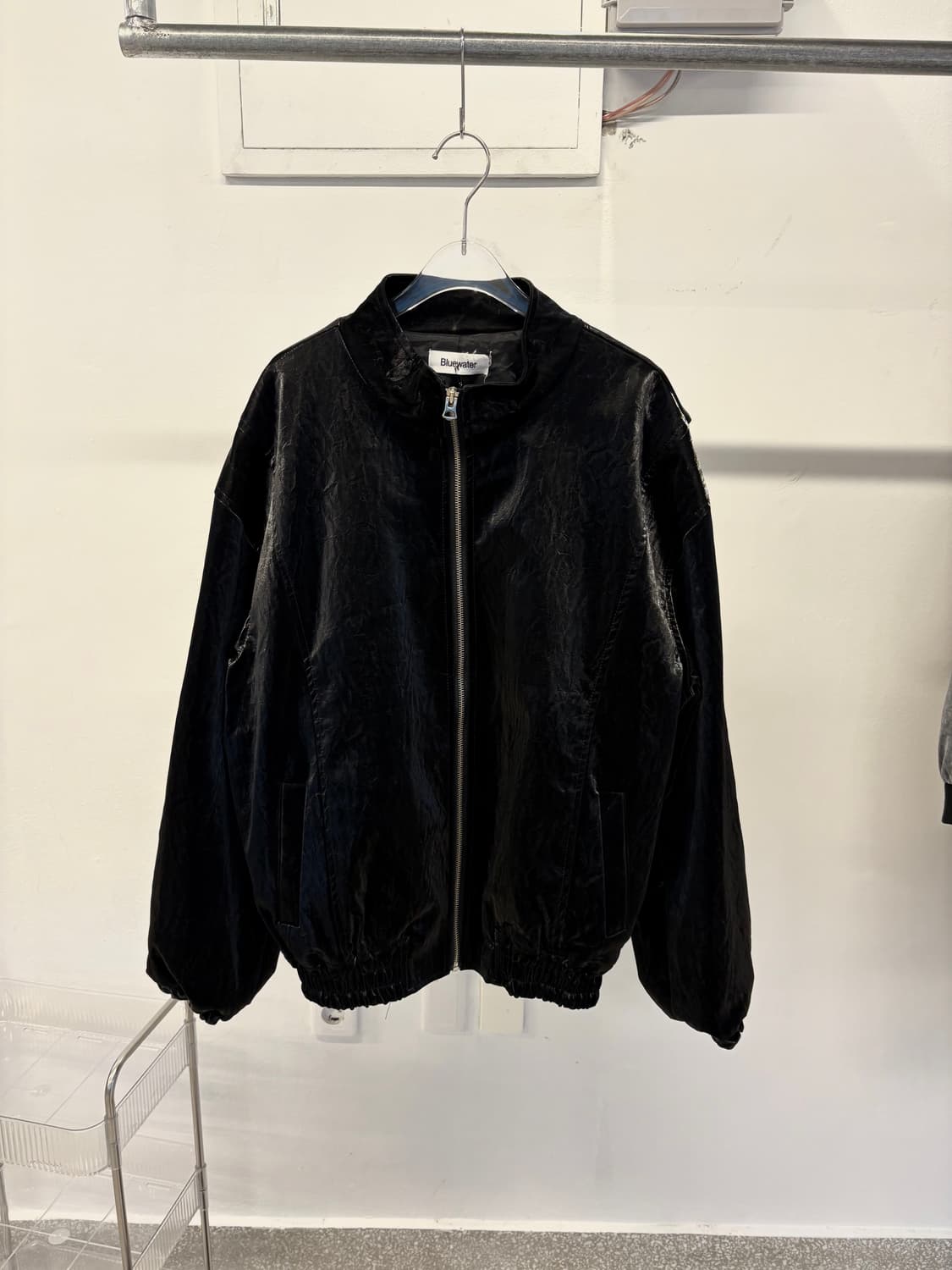 Bluewater glossy zip up jacket 상품이미지1