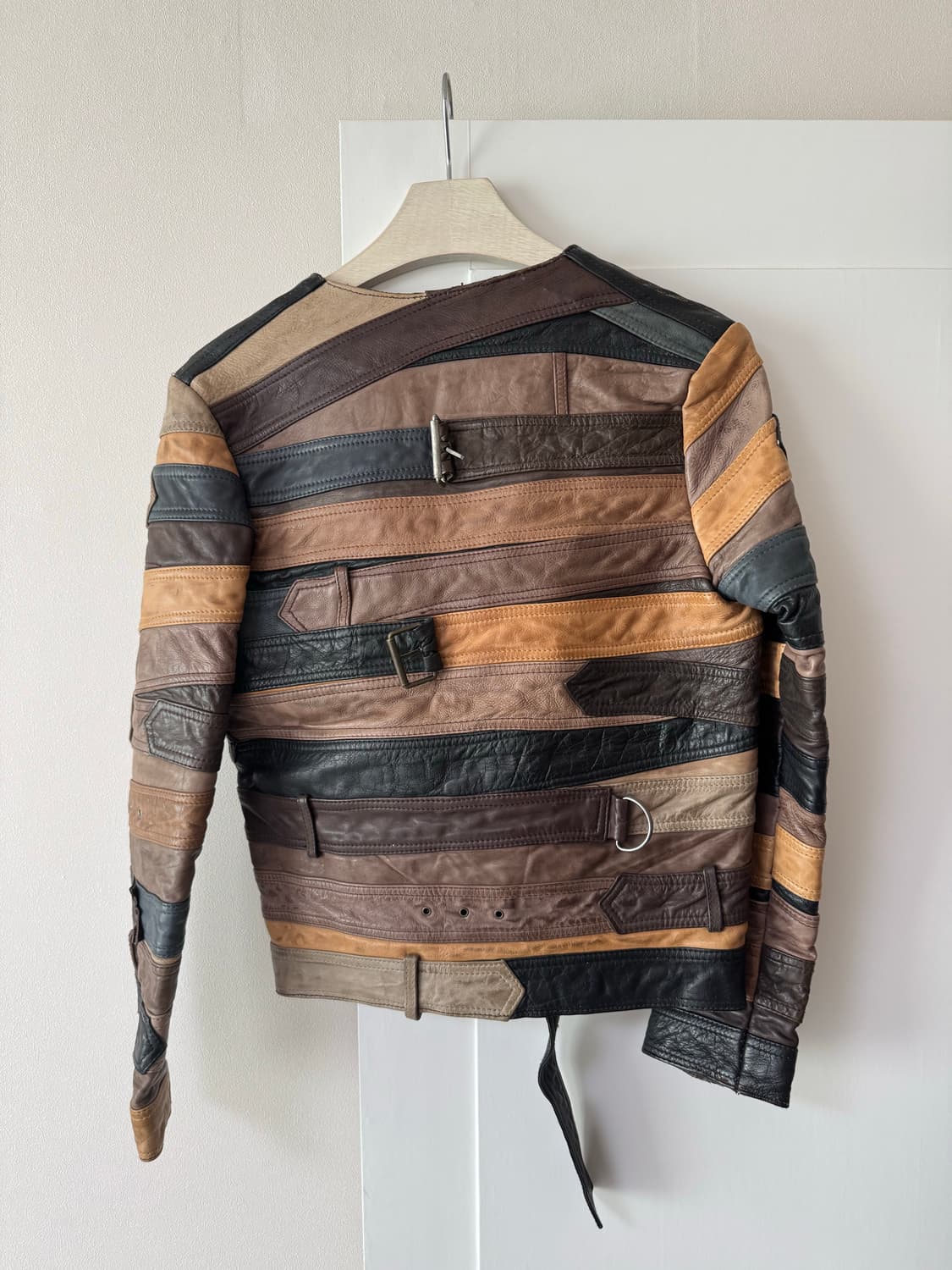 H&M Margiela 벨트 가죽 자켓 상품이미지4