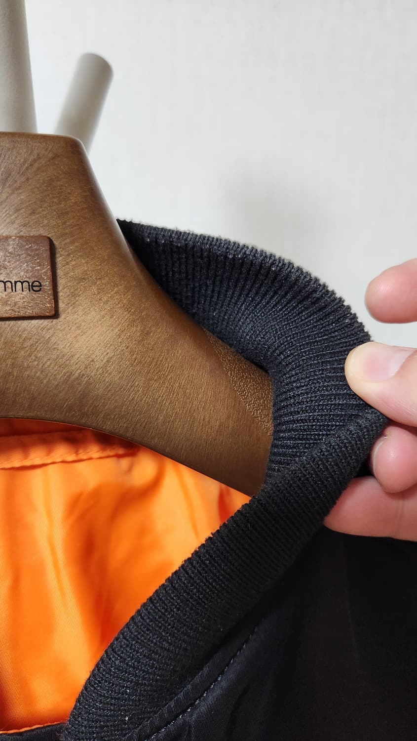 (거의새것)알파인더스트리 MA-1 블랙 105-110 상품이미지5