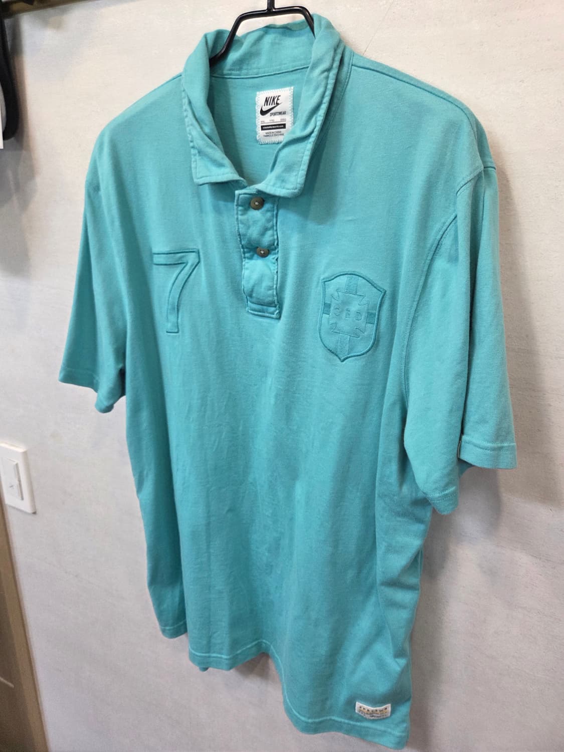 나이키 올드스쿨 한정판 자수로고 카라반팔 L xl 상품이미지8