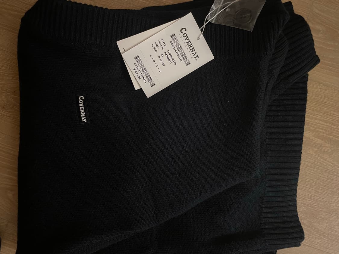 새상품 커버낫 네이비 XL 가디건 상품이미지2