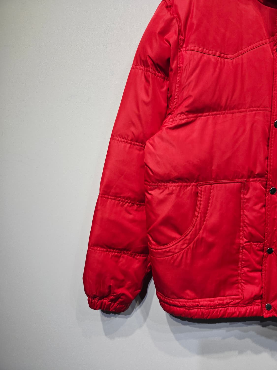 홀리스터 레돈도 레드 다운 후드 패딩 상품이미지4