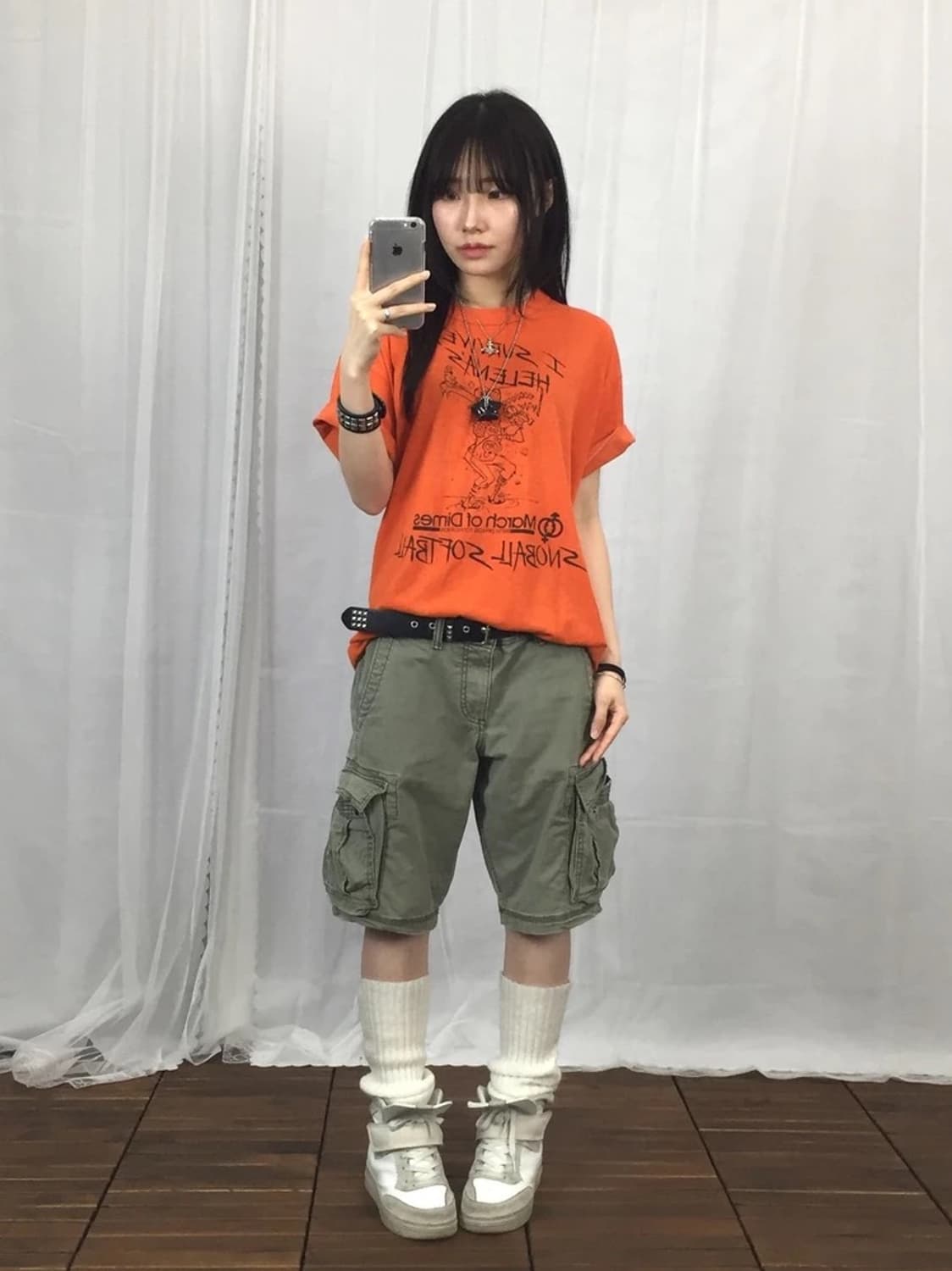 90s Russell USA Softball Tee 상품이미지1