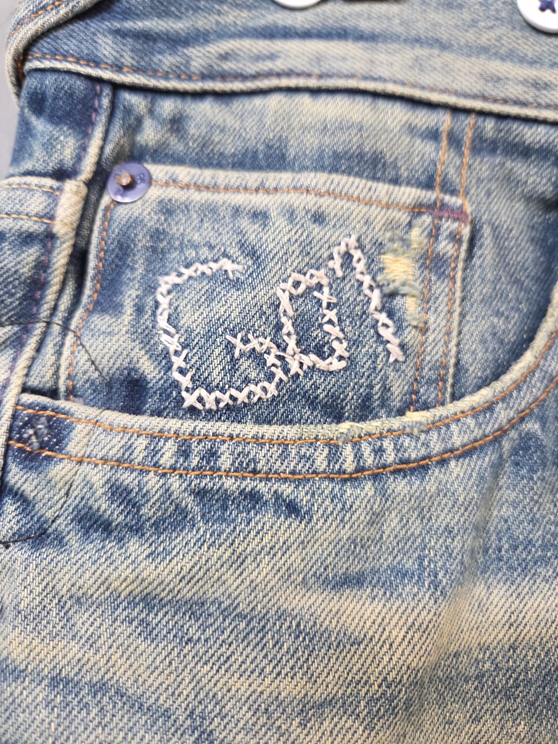 G-STAR 데님 워싱 청바지(W33/L32) 상품이미지4