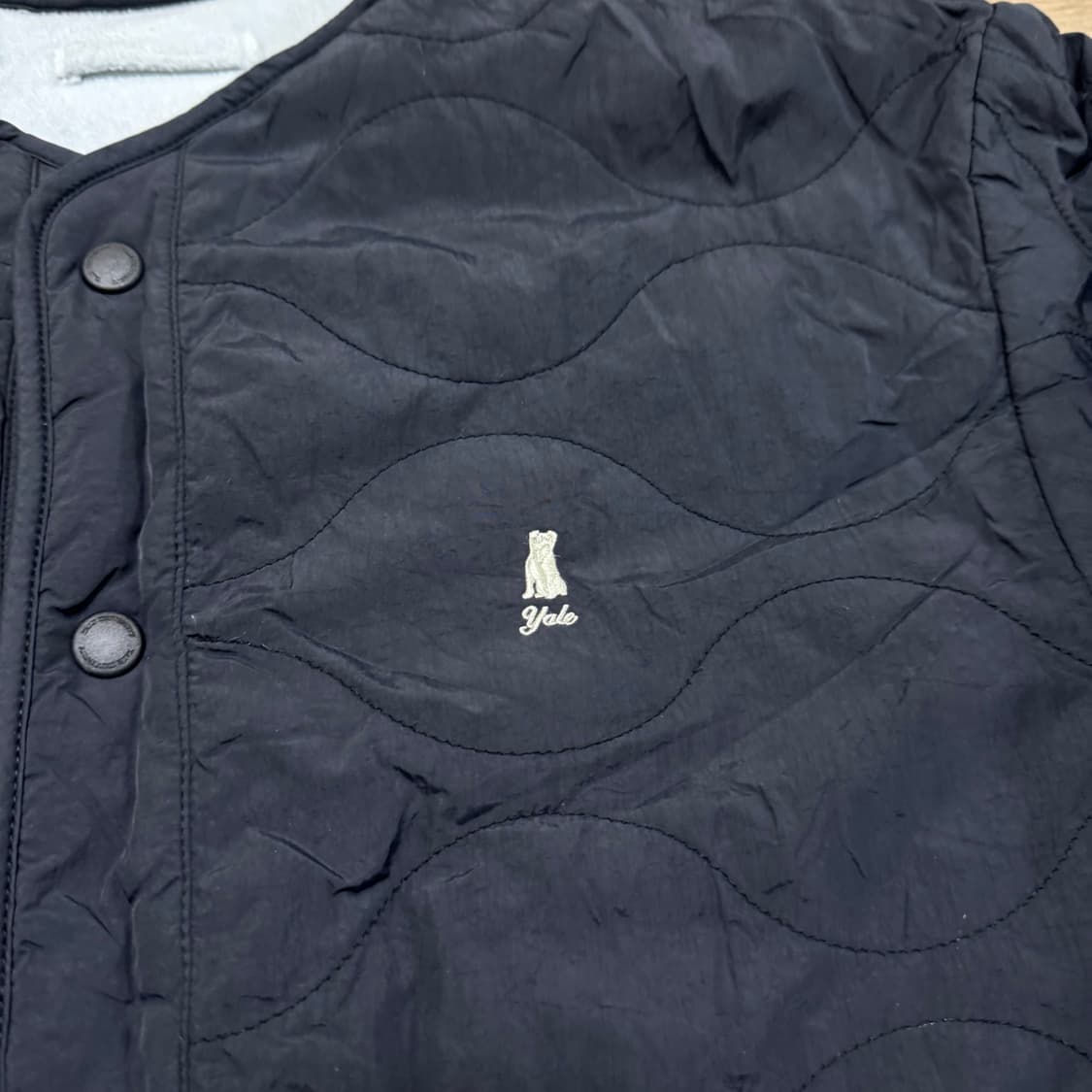 예일 리버시블 퀼팅 후리스 자켓 상품이미지3